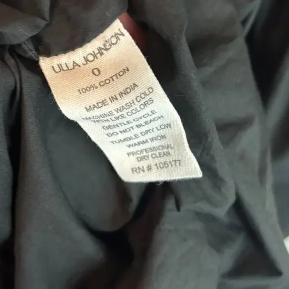 Ulla Johnson Martine Bubble Mini Dress NEW Black Size 0 - Picture 8 of 9